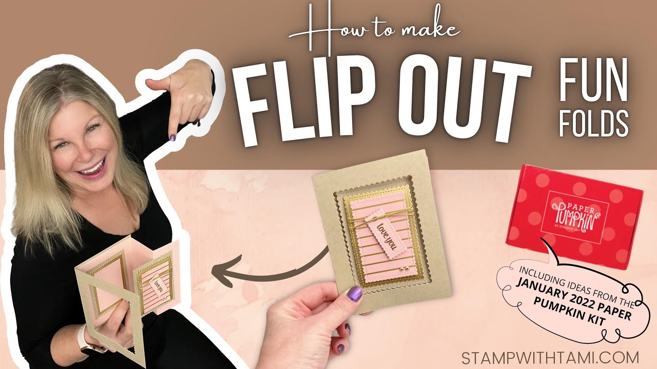 🔴  Flip Out with these fun folds for your cards [Surprise Ending]