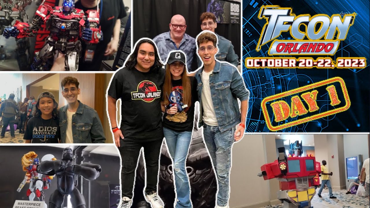 НАШ ПЕРВЫЙ В ИСТОРИИ TFCON!!!!🔥🔥при участии @AwesomenessPrime и @orionpaxpops (TFCon Орландо, ден...