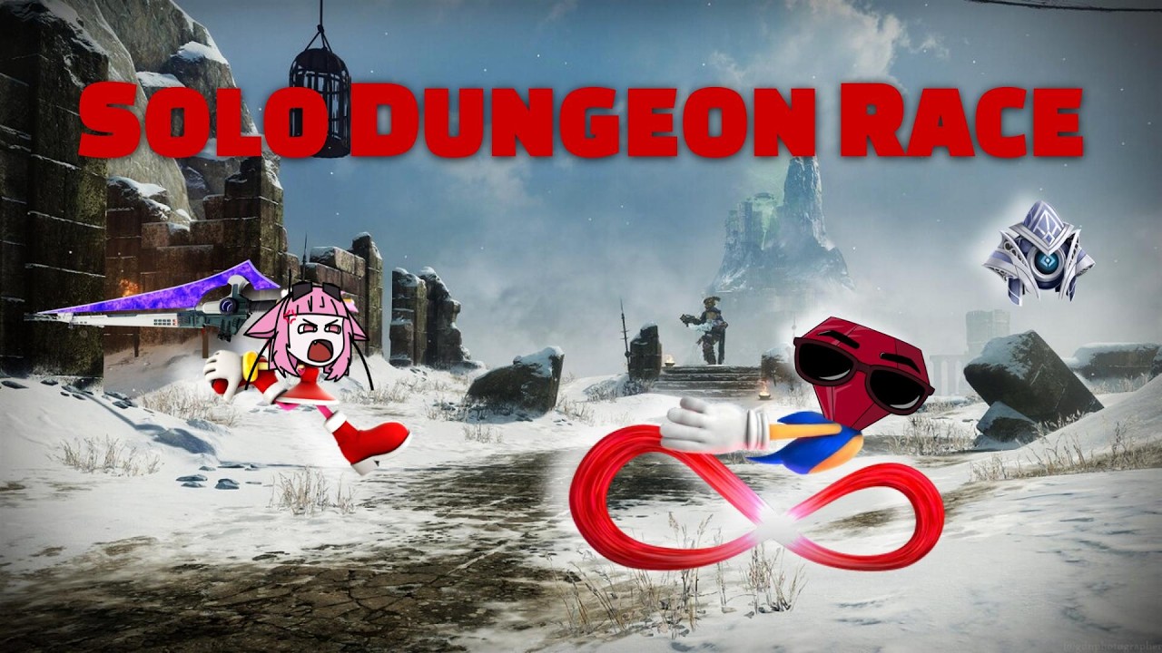 Solo Dungeon Race using ONLY Medieval Weapons! - Destiny 2