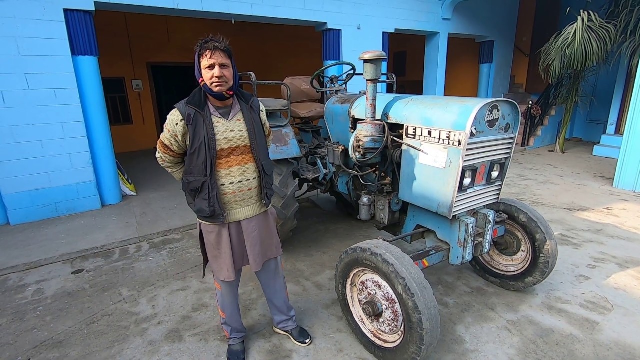 Antique tractor Eicher tractor model 1981 review by owner