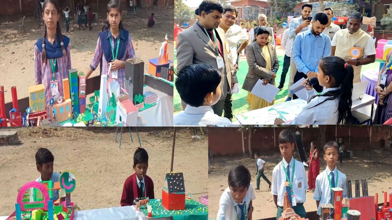 मानपुर ज्ञानस्थली भदेजा में आयोजित हुआ साइंस एग्जीबिशन, छात्रों ने पेश किए 40 प्रकार के मॉडल