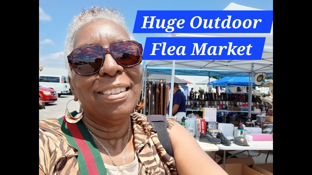 I Toured a Huge OUTDOOR FLEA MARKET! Monday Encouragement and Inspiration!