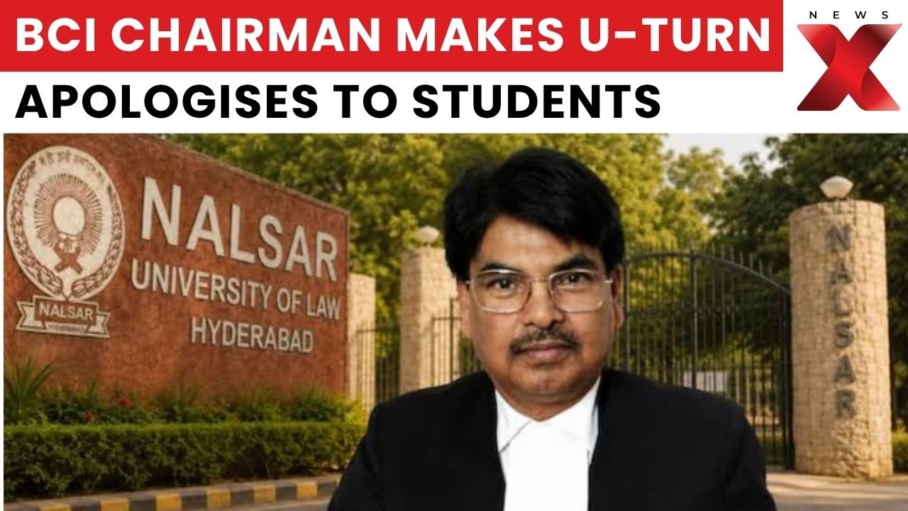 NALSAR CONTROVERSY: After CJI Rebuke, BCI Chairman Manan Kumar Mishra Apologises To Law Students