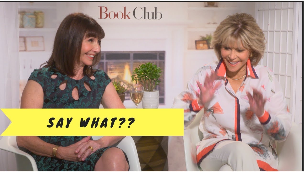 Jane Fonda and Mary Steenburgen candid interviews