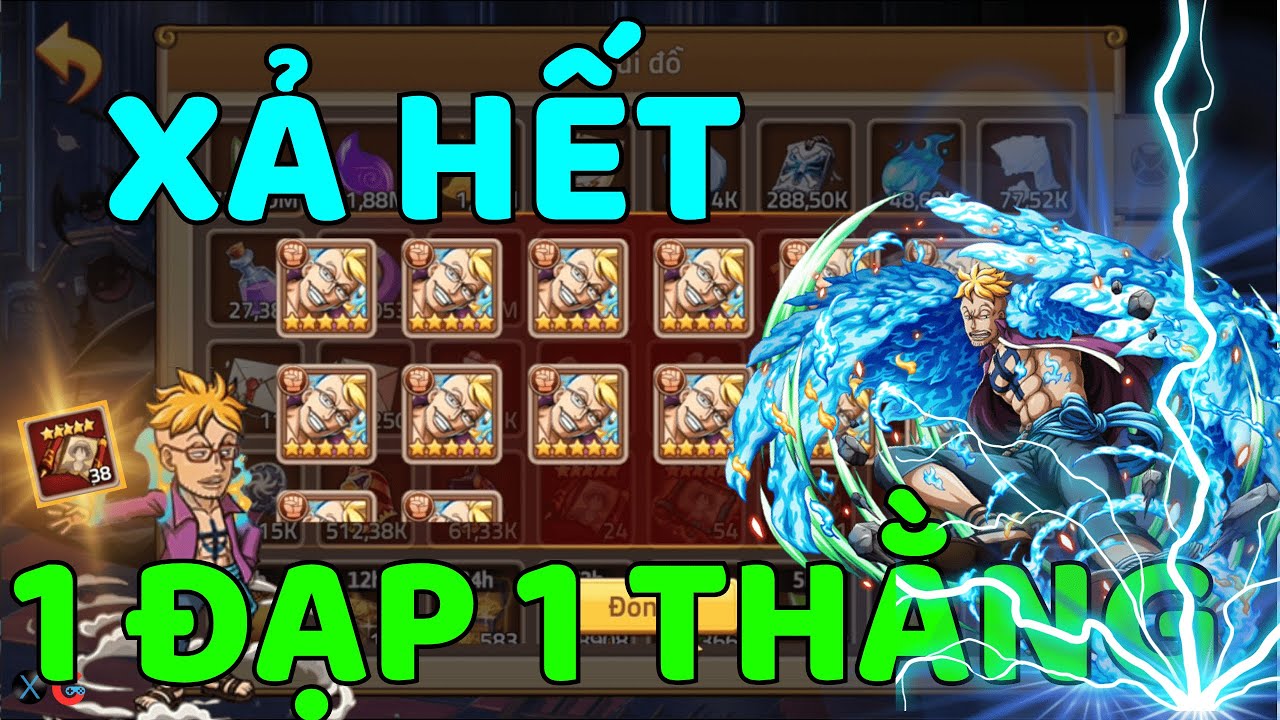 XẢ HẾT L1 NÂNG CẤP PHOENIX MARCO LÊN E5 TRANH TOP SIÊU TÂN TINH - Huyền Thoại Hải Tặc