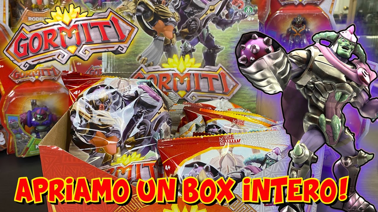 GORMITI ALFA - APRO UN BOX INTERO! 14 BLIND BAGS! Giochi Preziosi | Speciale Edicola