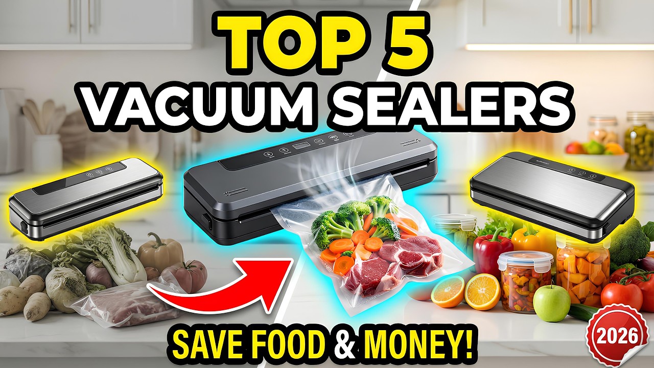 Top 5 Best Vacuum Sealers 2026 | Save Food & Money
