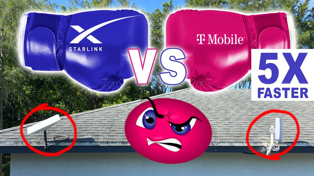 T-Mobile против Starlink: в 5 раз более быстрый интернет за 1/3 цены