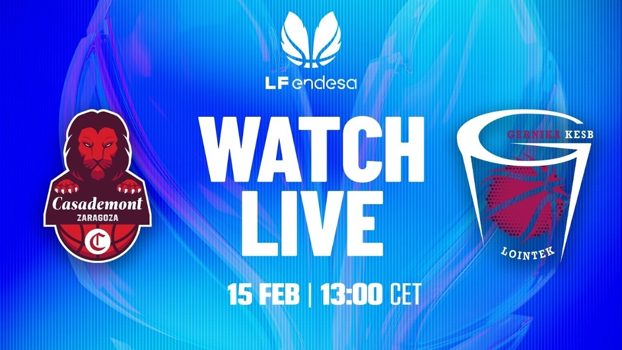 EN VIVO: Casademont Zaragoza vs Lointek Gernika | JORNADA 21 LIGA FEMENINA ENDESA
