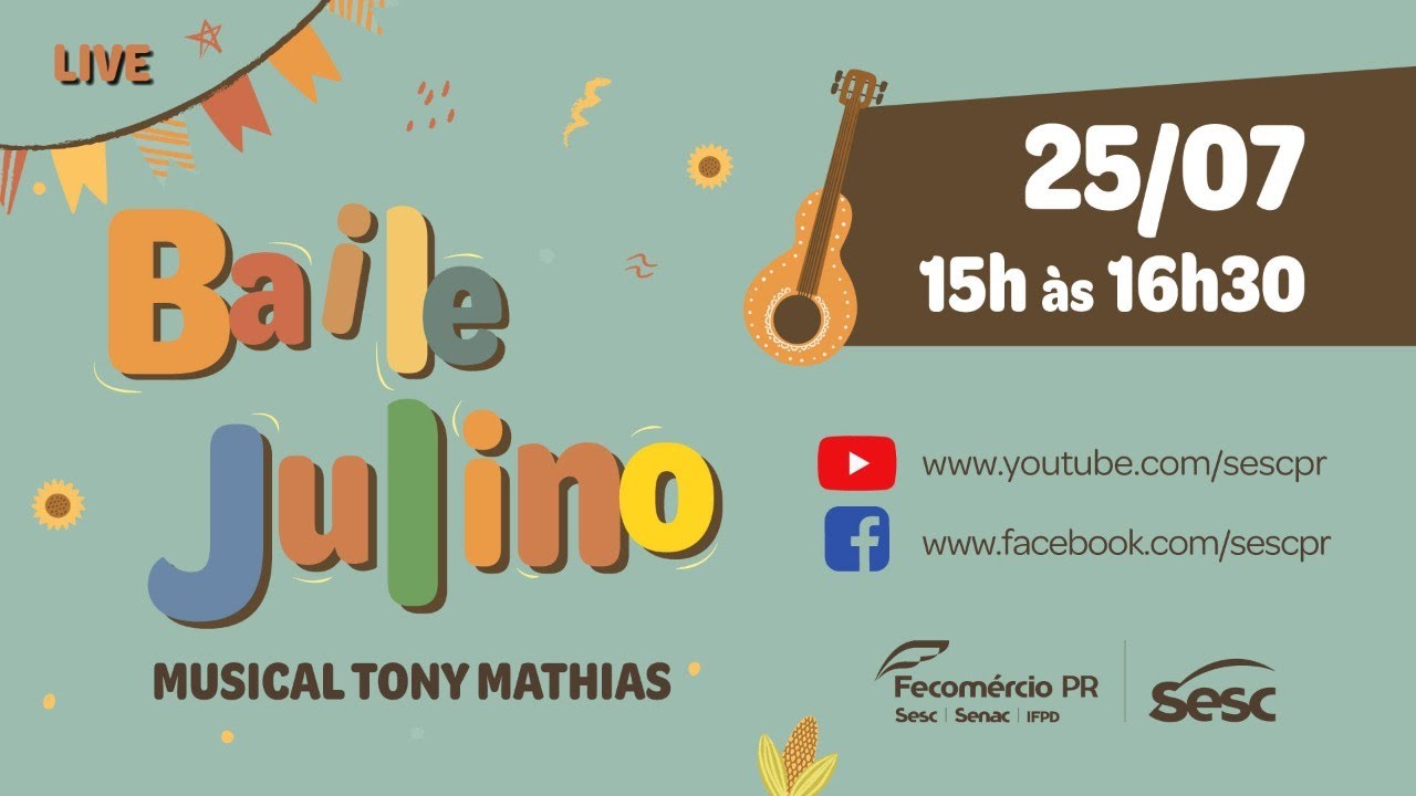 Baile Junino com Tony Mathias | Sesc Paraná