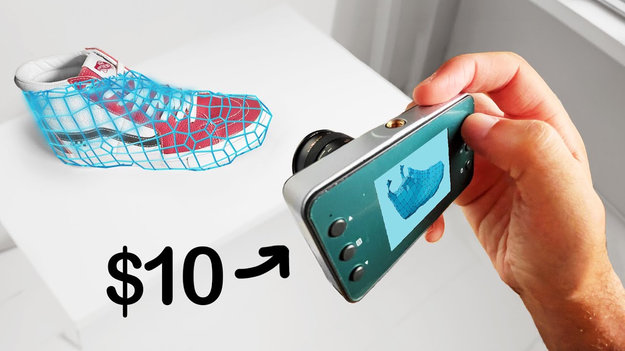3D-сканирование с помощью самой дешевой камеры, которую я смог найти | Фотограмметрия
