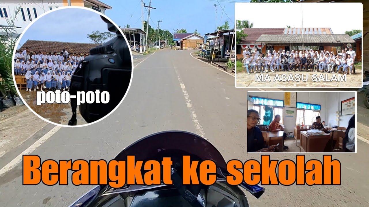 BERANGKAT KE SEKOLAH @Ridhobarda77 