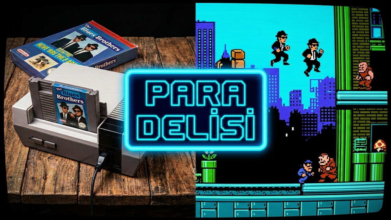 PARA DELiSi YAYINCININ OYUNUNU YAPMIŞLAR SJFJSFSJSJ | NES - Blues Brothers [GamePlay]