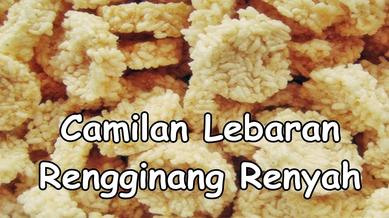 Camilan Lebaran Rengginang Homemade Renyah Praktis
