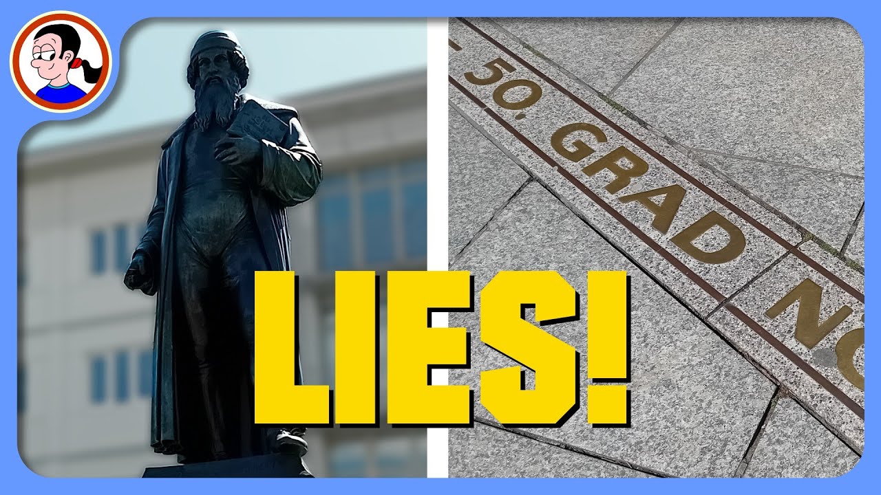 This city square is lying to you
