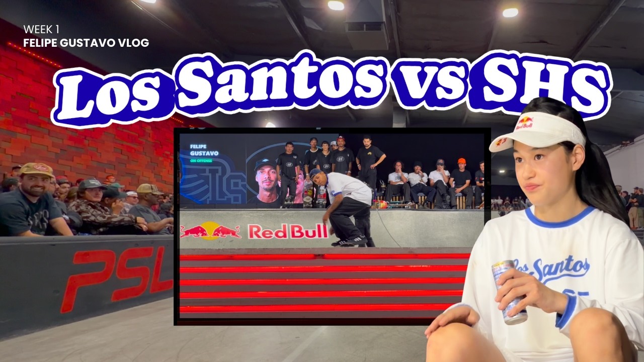 PSL - Los Santos vs SHS &ndash; Week 1 | Felipe Gustavo Vlog