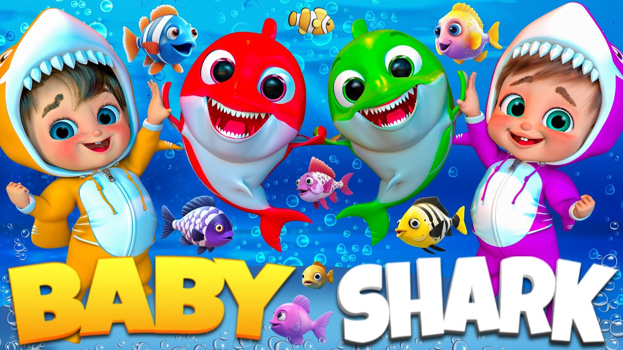 Baby Shark Doo Doo Doo - Nursery Rhymes & Kids Songs #nurseryrhymes #kids #viral #kpop
