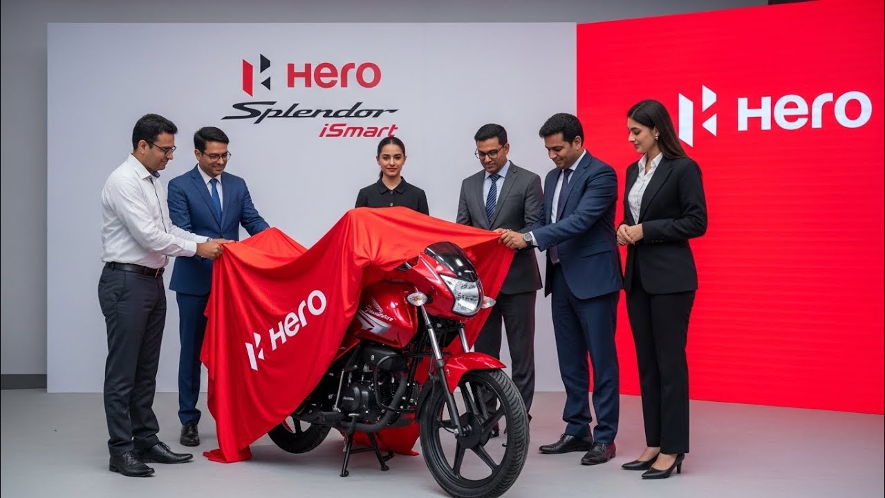 2026 Hero Splendor iSmart Finally Revealed! New Look & Smart Features Revealed!