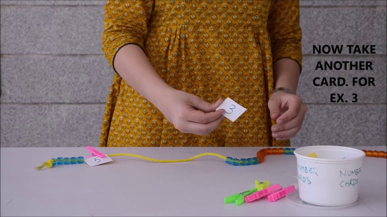 Simple Addition using Ganit Mala