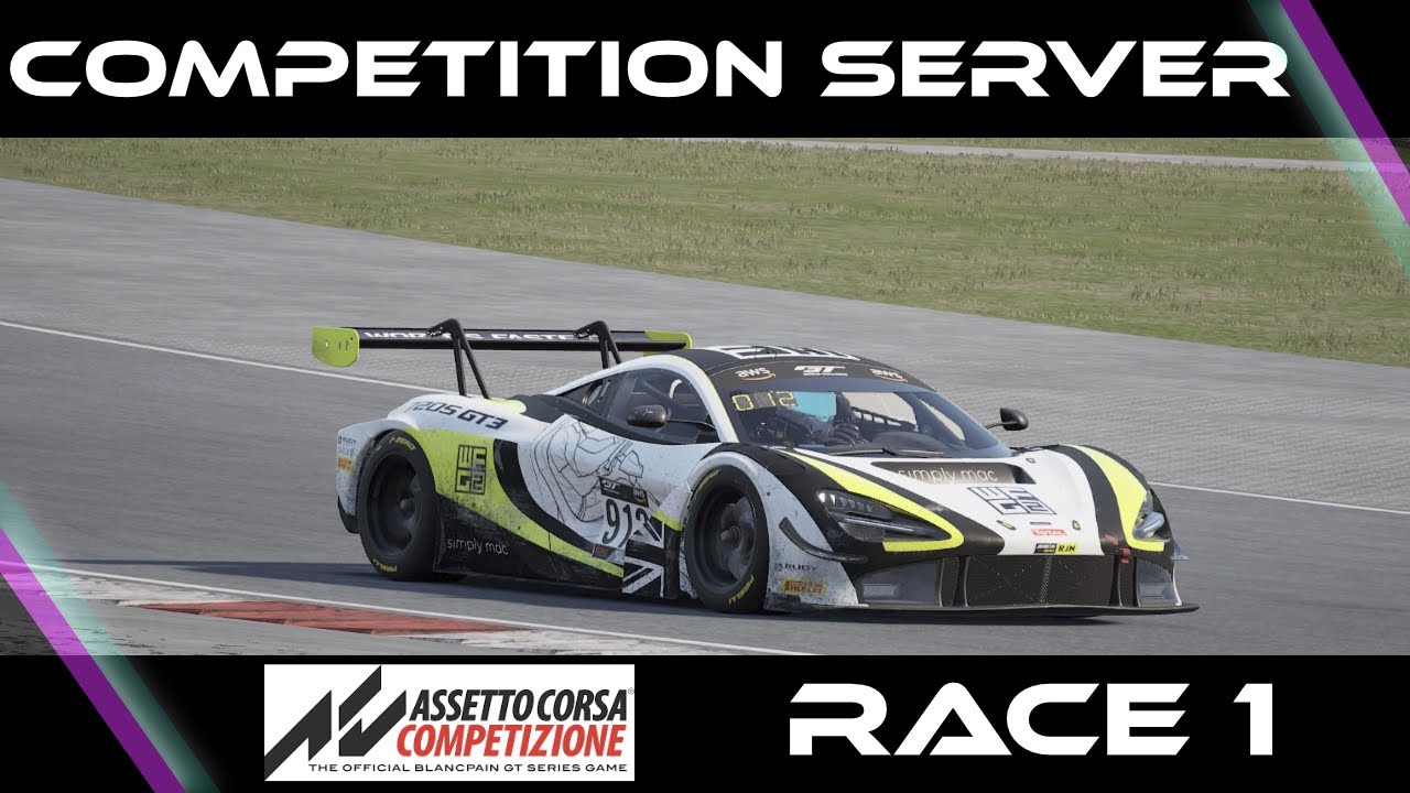 ACC Competition Server | Race 1 | PS4