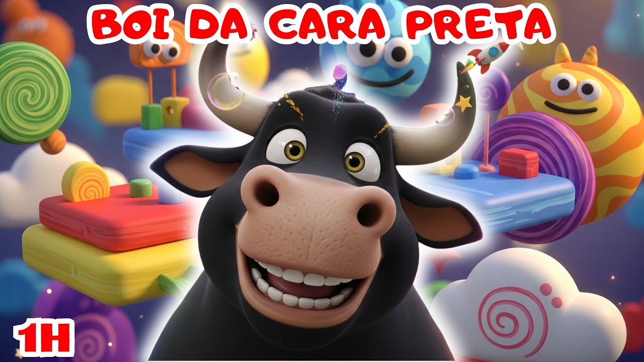 Compilado Imperdível do Boi da Cara Preta | Música Infantil Divertida