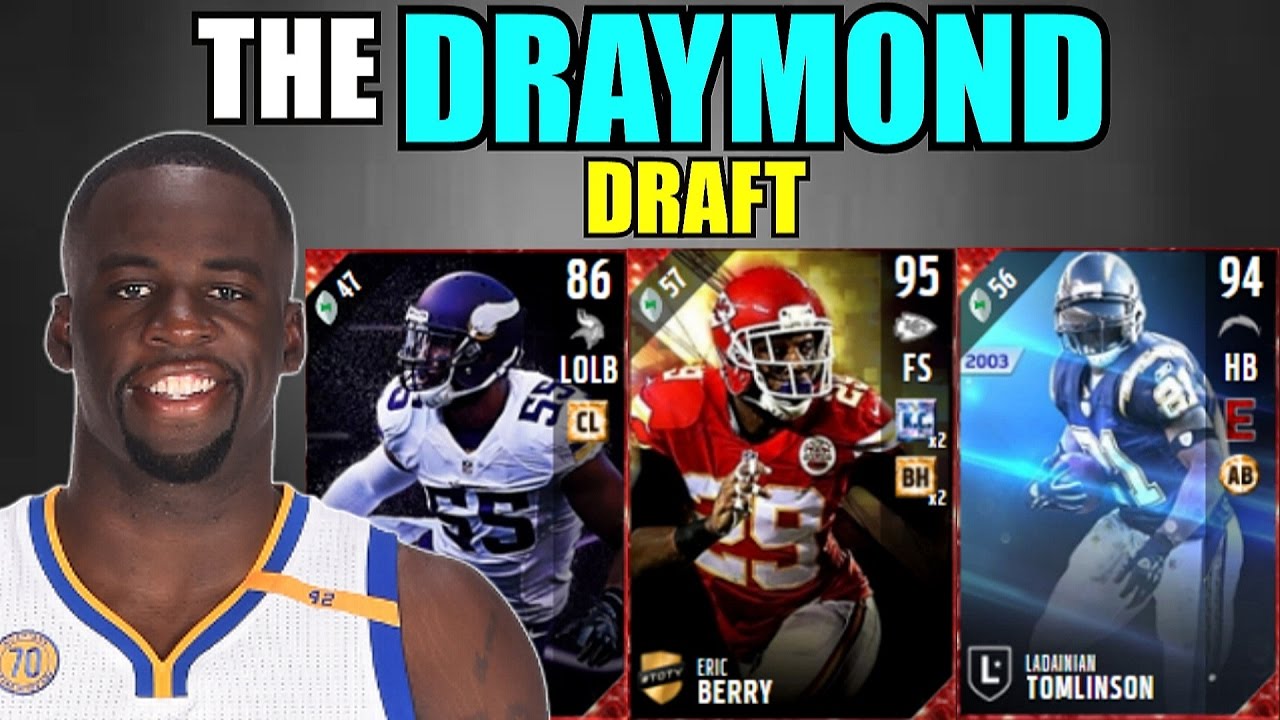 THE DRAYMOND DRAFT! HIGHEST KICK POWER IN EVERY ROUND! Madden 17 Draft Champions