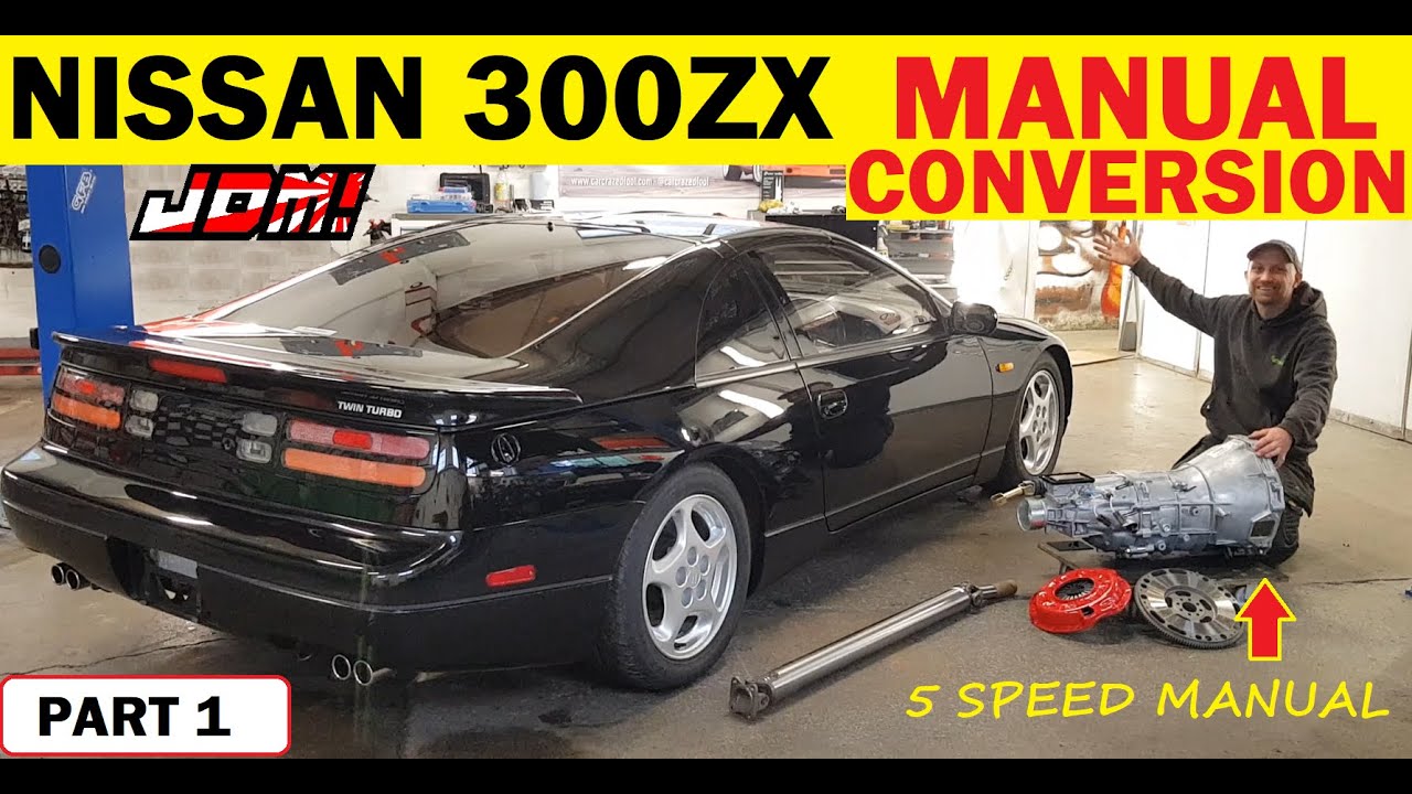 ПЕРЕОБОРУДОВАНИЕ ДЛЯ МКПП Nissan 300ZX! Z1 Motorsports. АКПП с двойным турбонаддувом! Часть 1.......