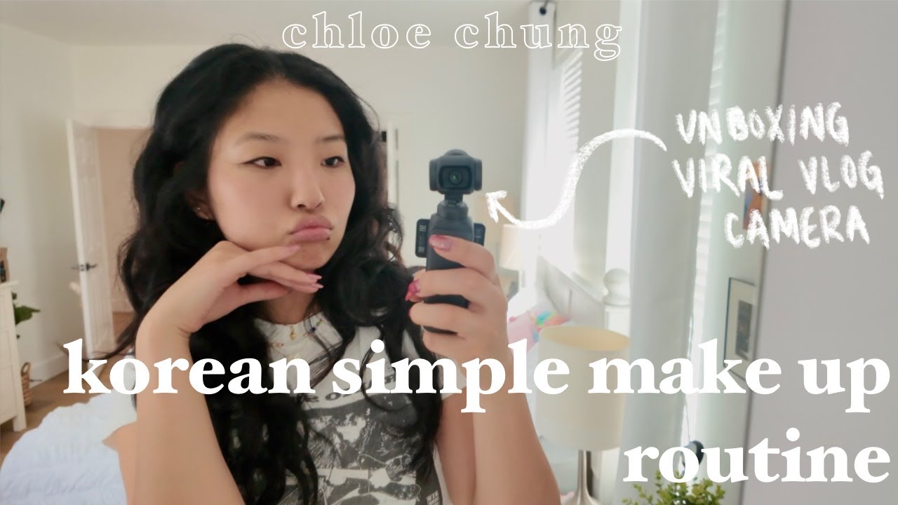 everyday korean makeup routine:) | DJI OSMO POCKET 3 REVIEW