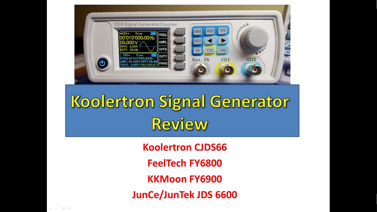 Koolertron Signal Generator Review
