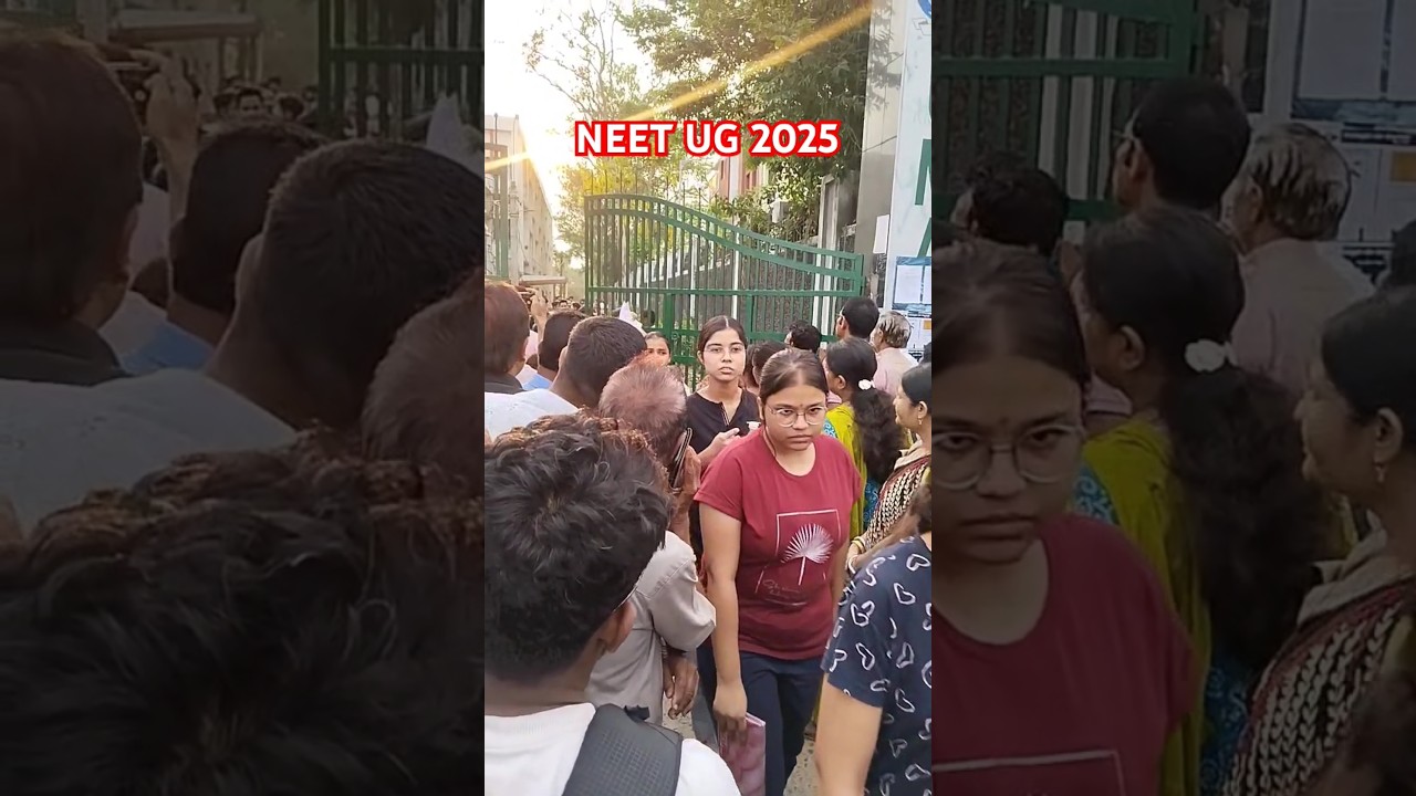Neet ug 2025 exam centre video #2025 #neet #neetexam #neet2025 #neetaspirents #trending #viralvideo