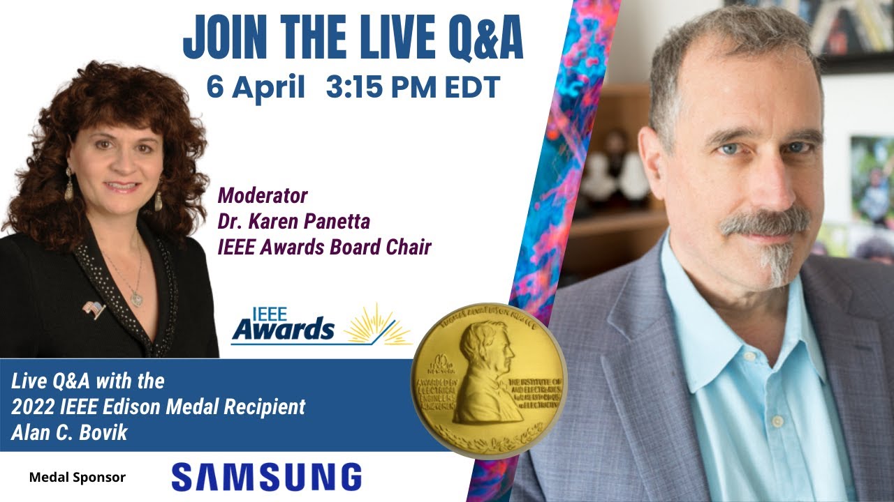 Live Q&A with the 2022 IEEE Edison Medal Recipient