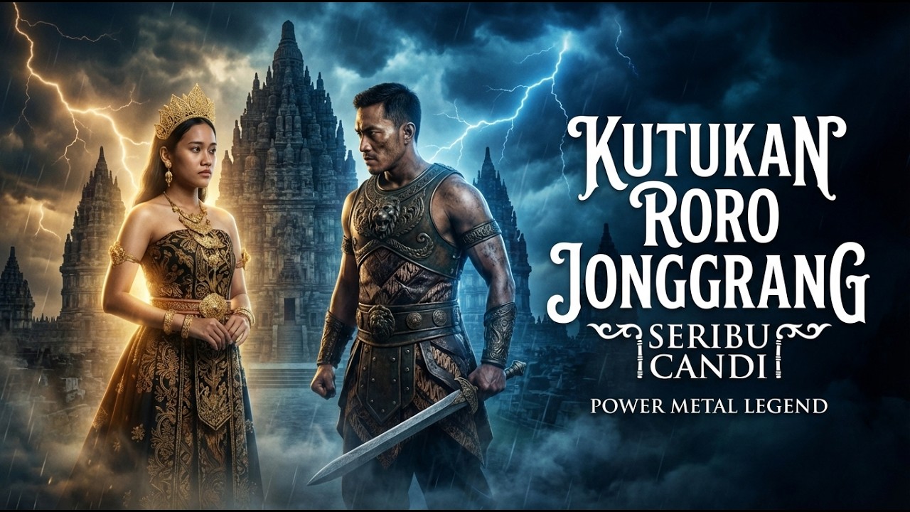 Kutukan Roro Jonggrang: Seribu Candi | Saat Legenda Jawa Bertemu Power Metal (Official MV)