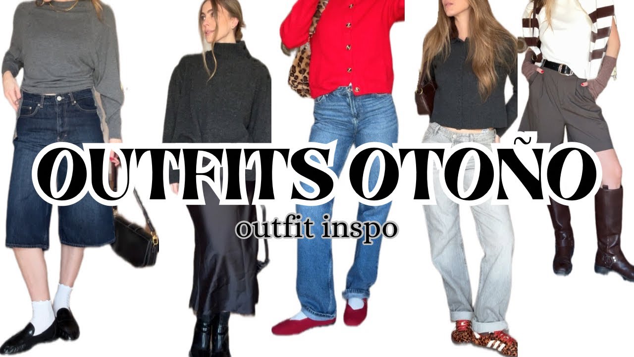 8 OUTFITS DE OTOÑO🍂 - outfit inspo para entretiempo