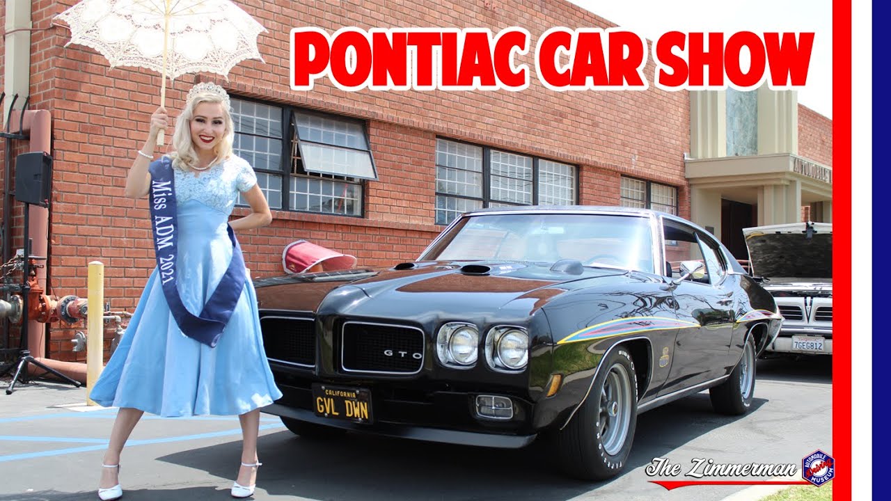 Pontiac Car Show at The Zimmerman Automobile Museum