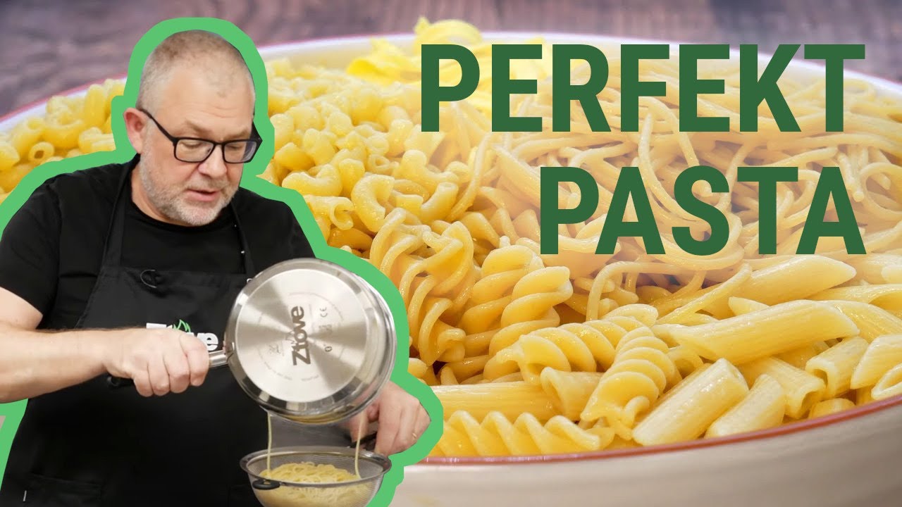 Pastakogning - Kog pasta og spaghetti med temperaturstyring
