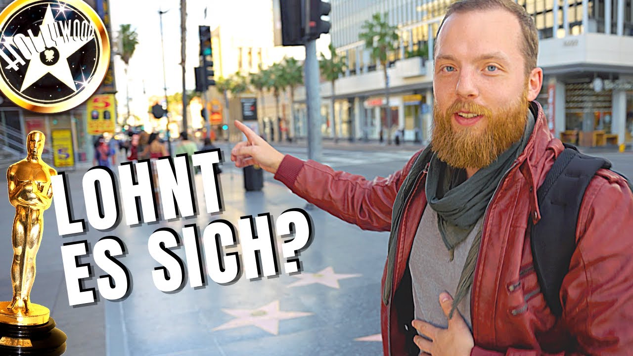 Deutscher auf dem WALK OF FAME - Komplette Tour!