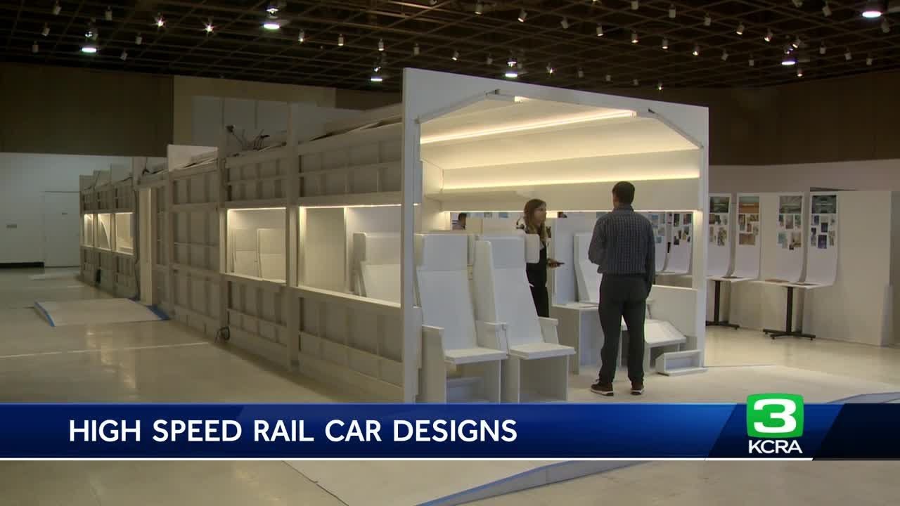California High-Speed Rail Authority showcases new train designs