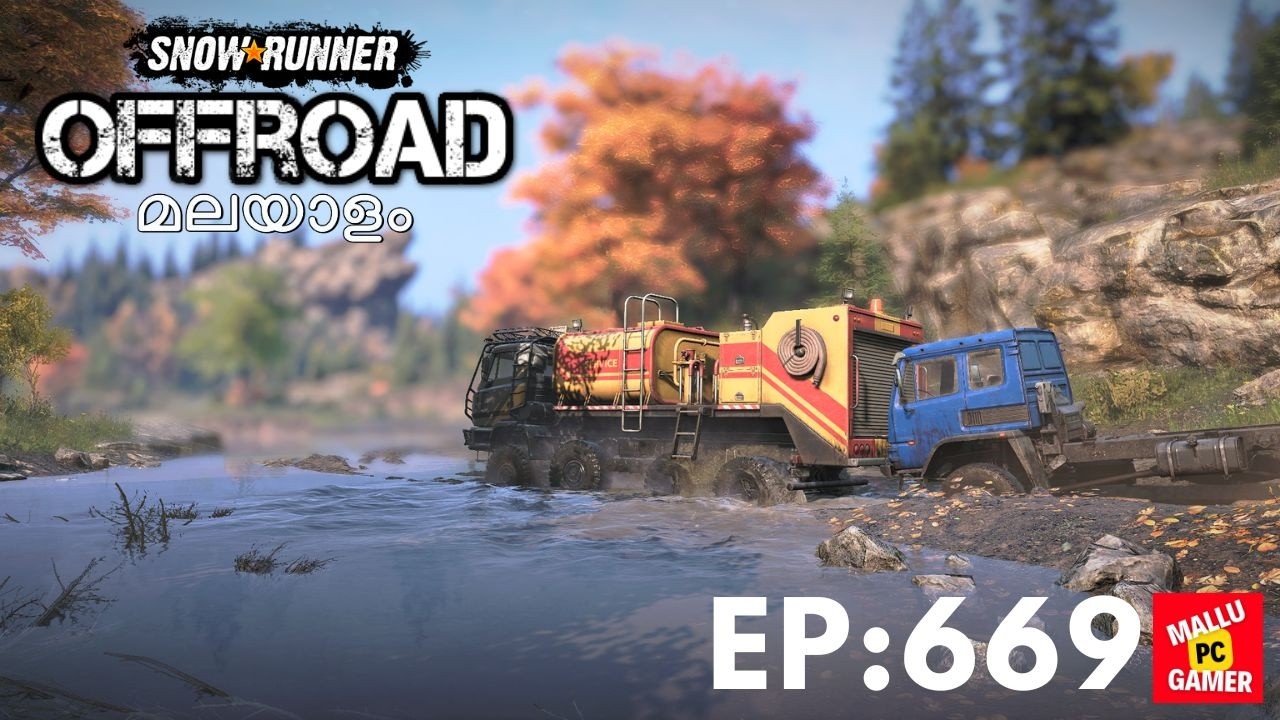 SNOWRUNNER MULTIPLAYER WALKTHROUGH | EPISODE 669 | MALAYALAM
