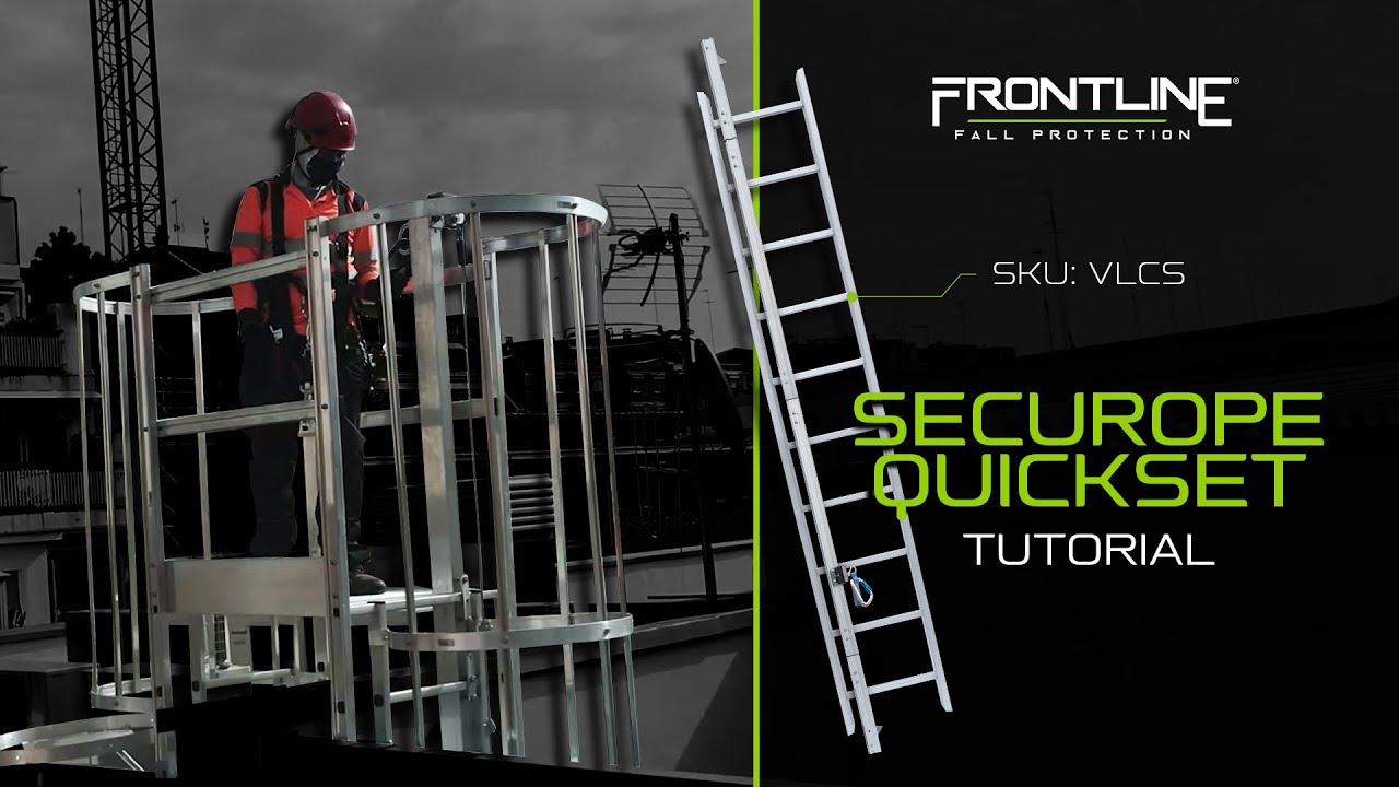 Frontline Securope Cable Vertical Fall Arrest Ladder System