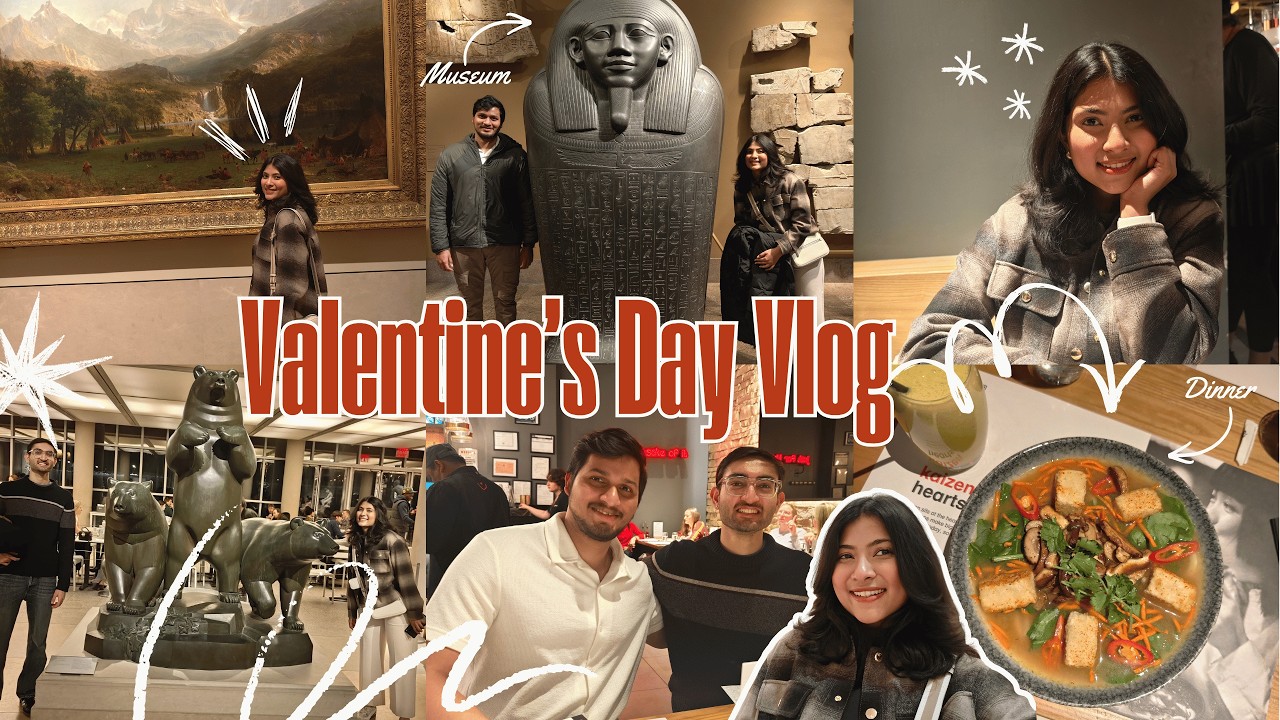No dates, just art & dinner with my favorite people this Valentine💕