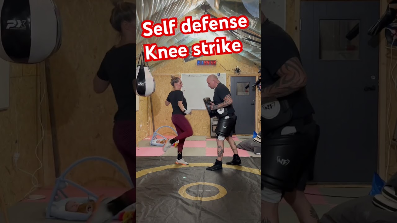 #shorts self defense effective strike. Knee strike!