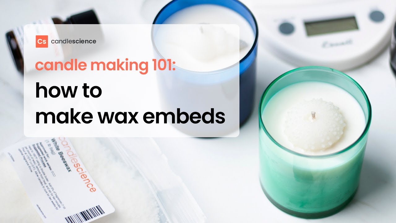 How to Make Wax Embeds for Candles