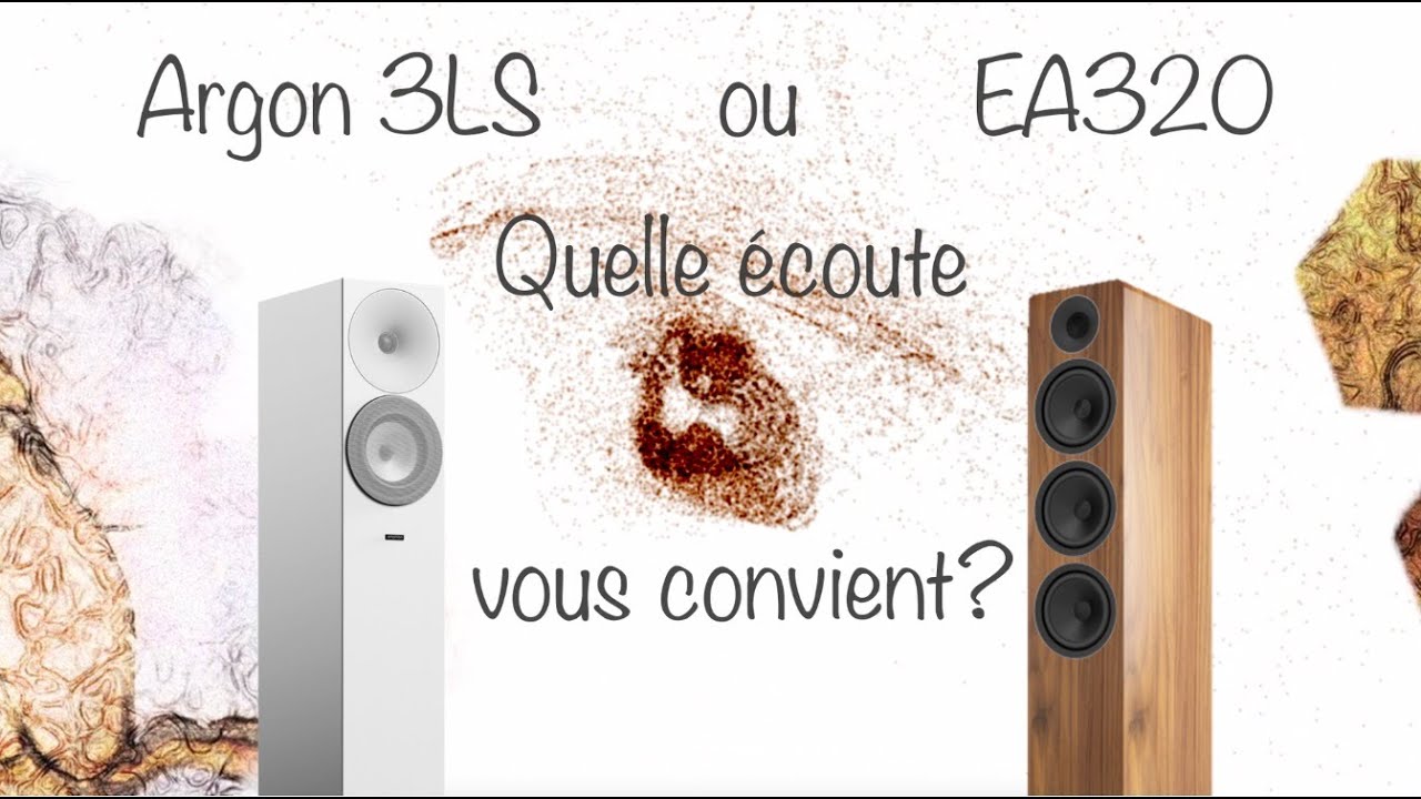 AMPHION Argon 3LS et ACOUSTIC ENERGY AE320