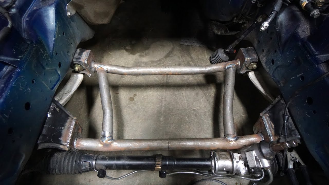 1JZ SWAP CUSTOM SUBFRAME TAKES SHAPE!