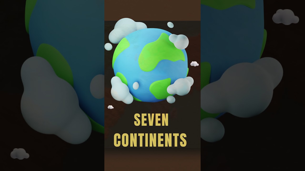 The 7 Continents of the World - Fun Facts for Kids Educational video #continentsname #continents