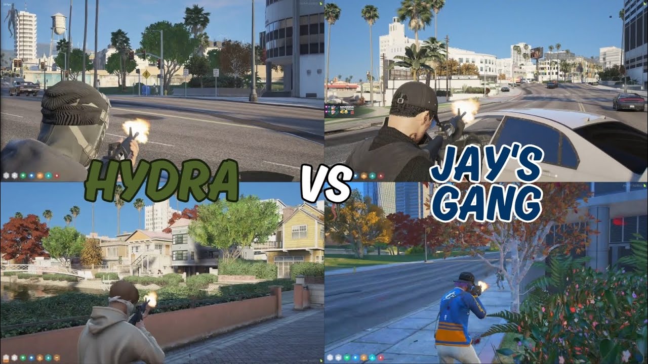 Hydra vs Jay Hobbs Crew At Little Seoul | Multi POV | NoPixel 4.0 GTA RP