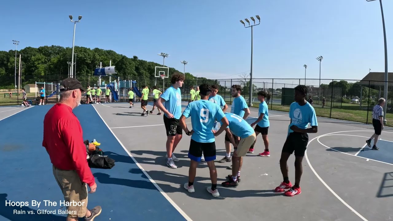 Hoops by The Harbor Milford CT - Rain vs. Gilford Ballers