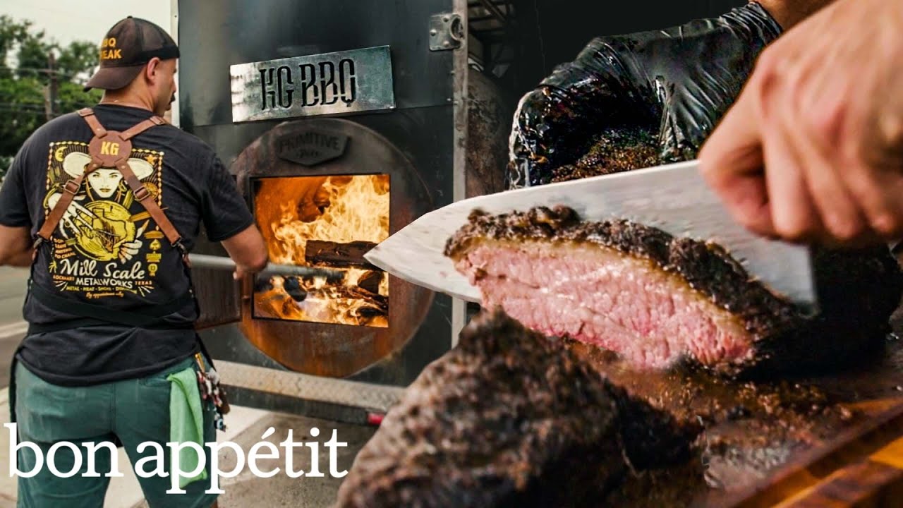 Самое захватывающее барбекю-заведение в Техасе — египетское | On The Line | Bon Appétit