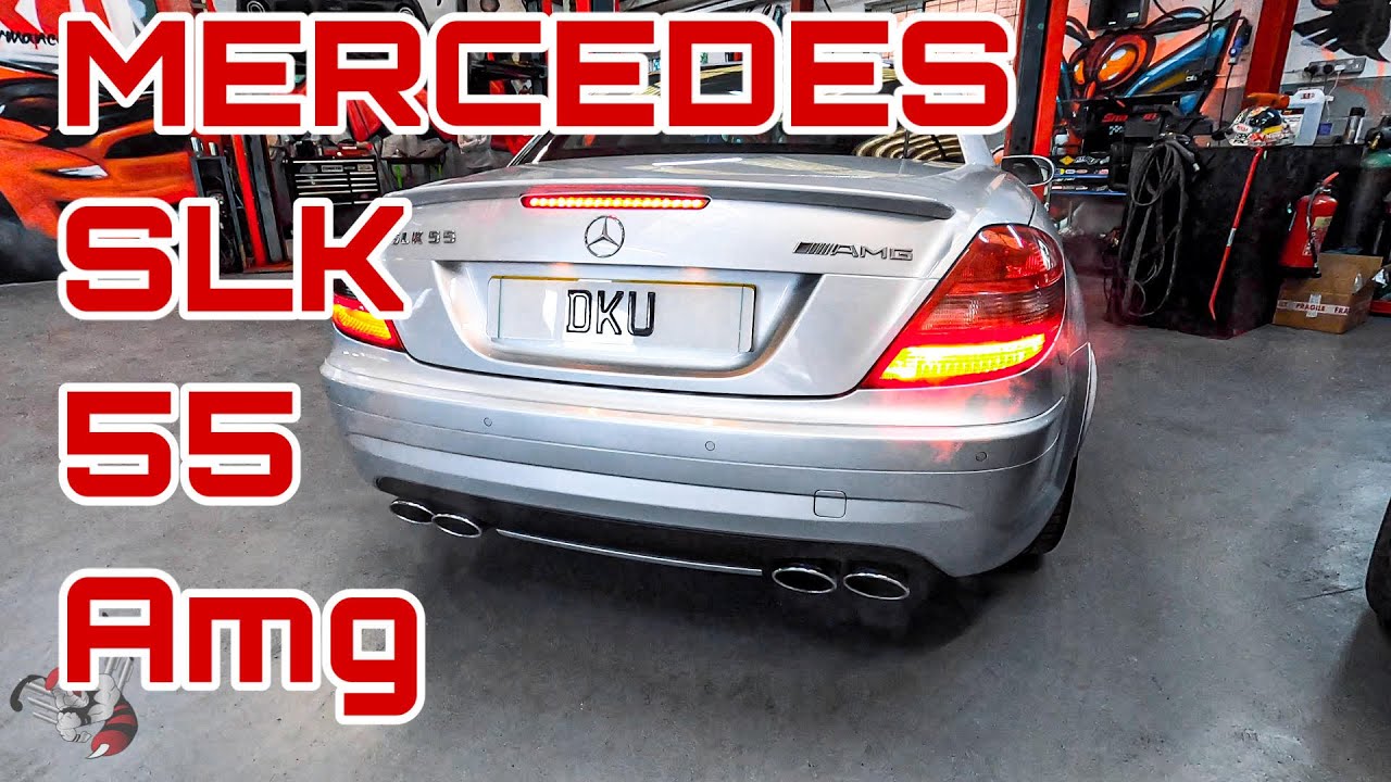 *BEAST* Mercedes SLK55 AMG Custom interchangeable X-Pipe exhaust upgrade!