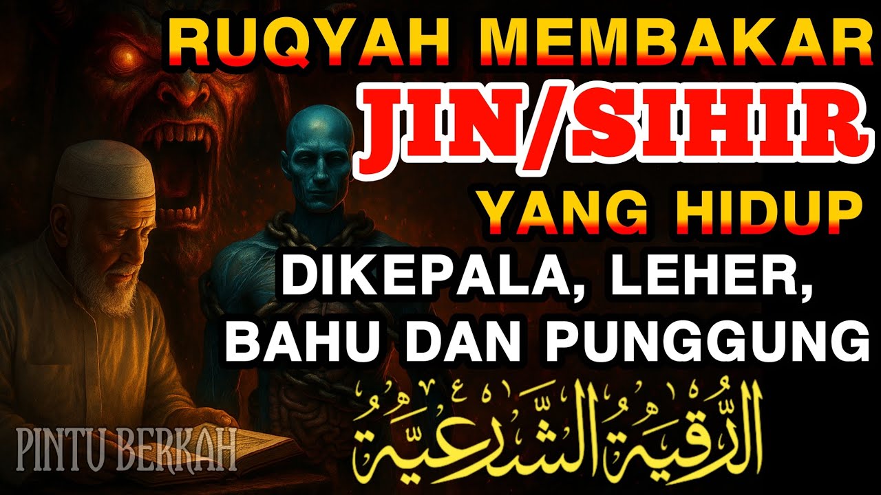 RUQYAH RUMAH PENGUSIR JIN, SETAN & SIHIR DI RUMAH & TUBUH, PENENANG HATI DAN FIKIRAN | Ismail Alqadi